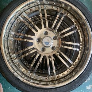 Crome AsanTi 21inch rims and profile tires